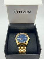 Citizen watch with metal band for men