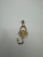 14 K Gold Pendant with Colored CZs, 6 Grams