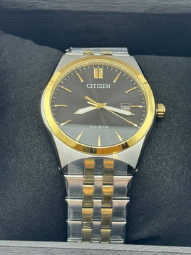 Citizen watch with metal band