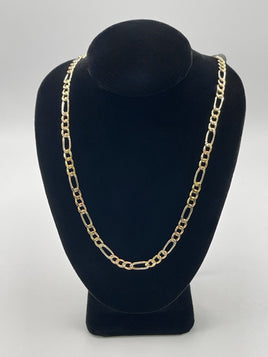 14 K Gold Cuban link Chain- 7.8 G