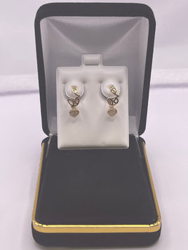 14 K Gold Earrings, Hoops Style- 1.7 G