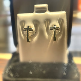 14 K Gold Earrings 1.2 G