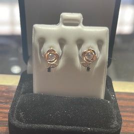 14 K Gold Earrings 1.7 G