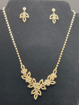 Fone Jewelry (Brass) set of necklace and earrings