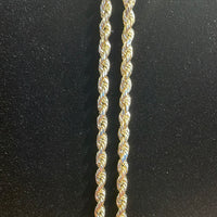 Cadena de Oro de 14 K, 24”, 12,4 G