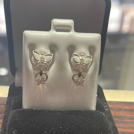 14 K Gold Earrings 1.7 G