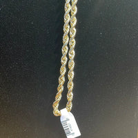 Cadena de Oro de 14 K, 24”, 12,4 G