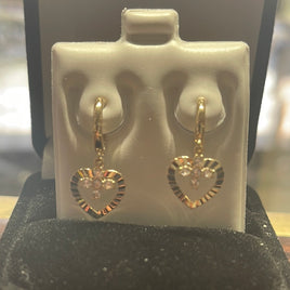 14 K Gold Earrings 1.9 G