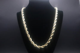 14 K Gold Bracelet 26' Robe style chain.