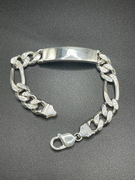 925 Sterling Silver Bracelet 44.1 G